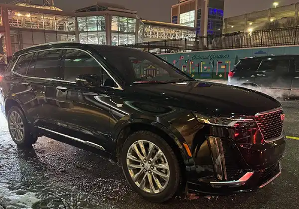 cadallac xt6 exterior cleveland hopkins international airport